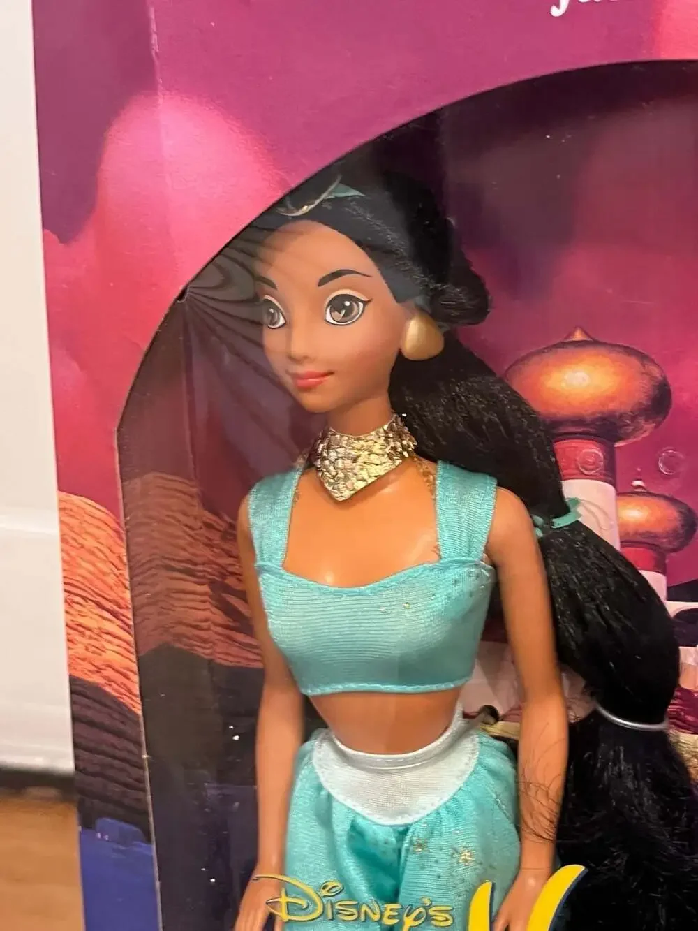 Vintage 1992 Mattel Disney's Aladdin Princess Jasmine Palace Costume #2557